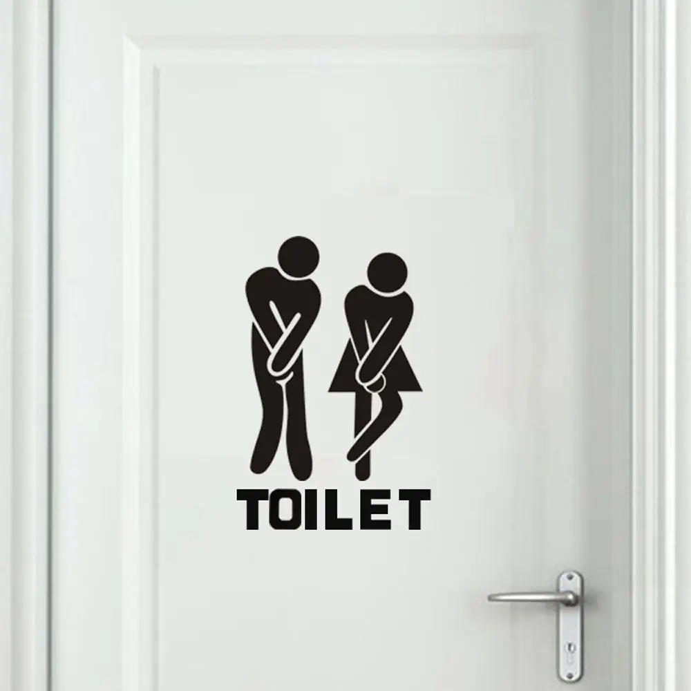 Black Toilet Sticker DIY Tag Entrance Sign Art Paster Rest Room Bathroom Decal Wall Stickers Home Decoration for Hotel Cafe Shop
Black Toilet Sticker DIY Tag Entrance Sign Art Paster Rest Room Bathroom Decal Wall Stickers Home Decoration for Hotel Cafe Shop