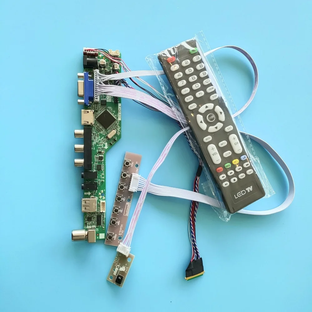 kit for LP156WH3(TL)(AA) LCD LED 15.6" 1366X768 VGA remote Controller driver board USB HDMI-compatible 40pin LVDS TV AV Panel
kit for LP156WH3(TL)(AA) LCD LED 15.6" 1366X768 VGA remote Controller driver board USB HDMI-compatible 40pin LVDS TV AV Panel