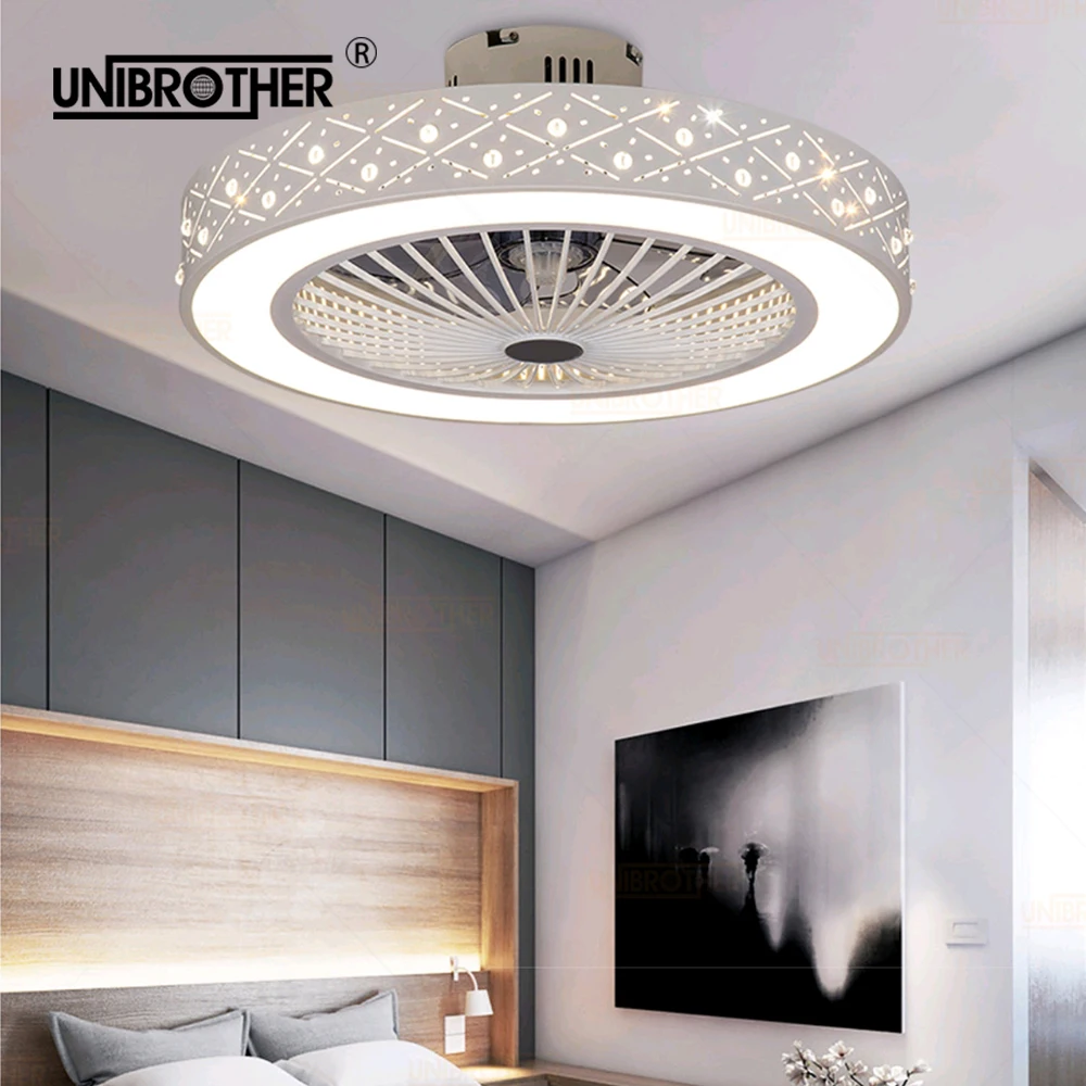 55 cm Ceiling fan smart remote control with lights Indoor home decora round modern
55 cm Ceiling fan smart remote control with lights Indoor home decora round modern