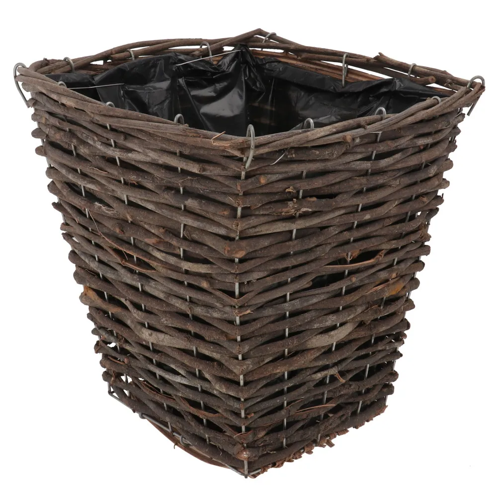 1pc Woven Planting Basket Square Flower Arranger Rattan Basket Garden Decor
1pc Woven Planting Basket Square Flower Arranger Rattan Basket Garden Decor