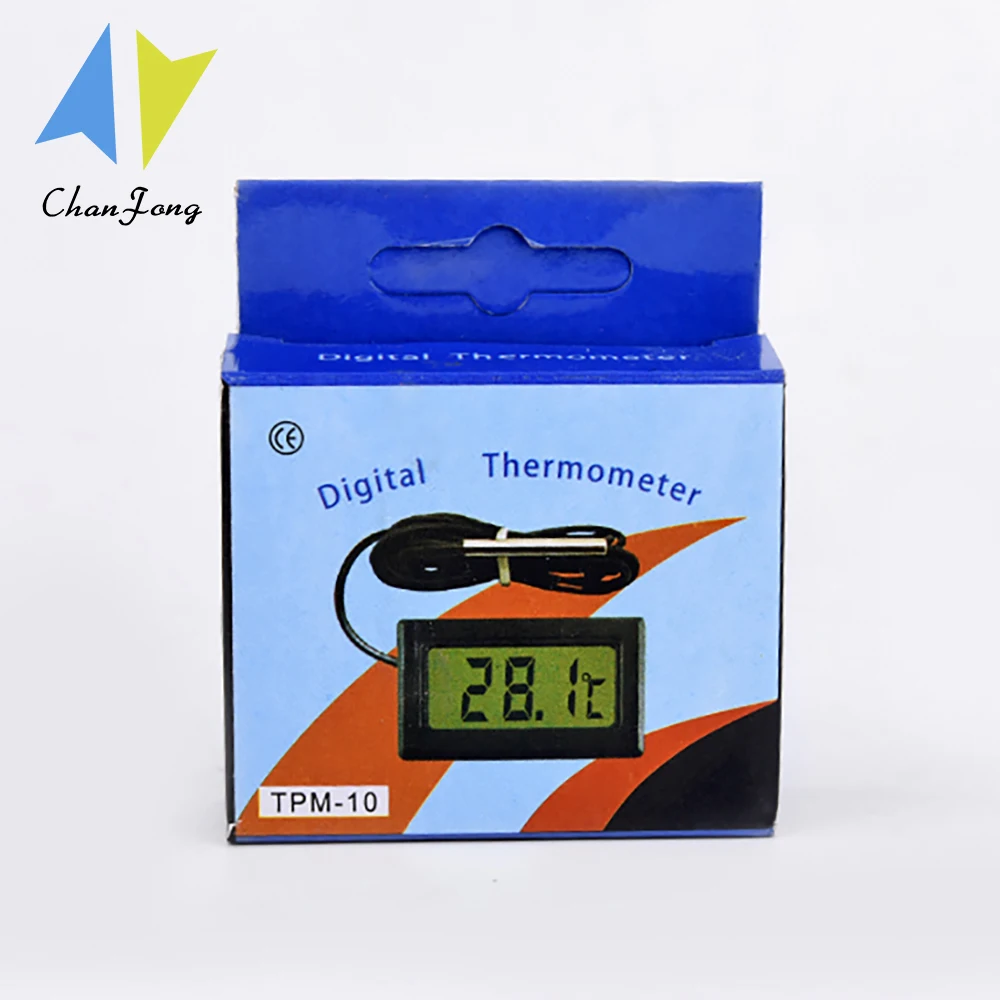 LCD Digital Thermometer Temperature Sensor Temp Meter Thermostat Thermal Regulator Controller 1M Cable Probe TPM-10
LCD Digital Thermometer Temperature Sensor Temp Meter Thermostat Thermal Regulator Controller 1M Cable Probe TPM-10