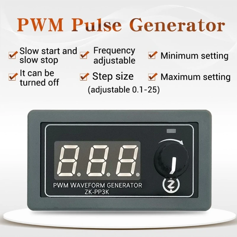Adjustable Generator Pulse Width Variable Frequency Duty Cycle Square Rectangular Wave Signal Generator Module Pwm Pulse 85AC
Adjustable Generator Pulse Width Variable Frequency Duty Cycle Square Rectangular Wave Signal Generator Module Pwm Pulse 85AC