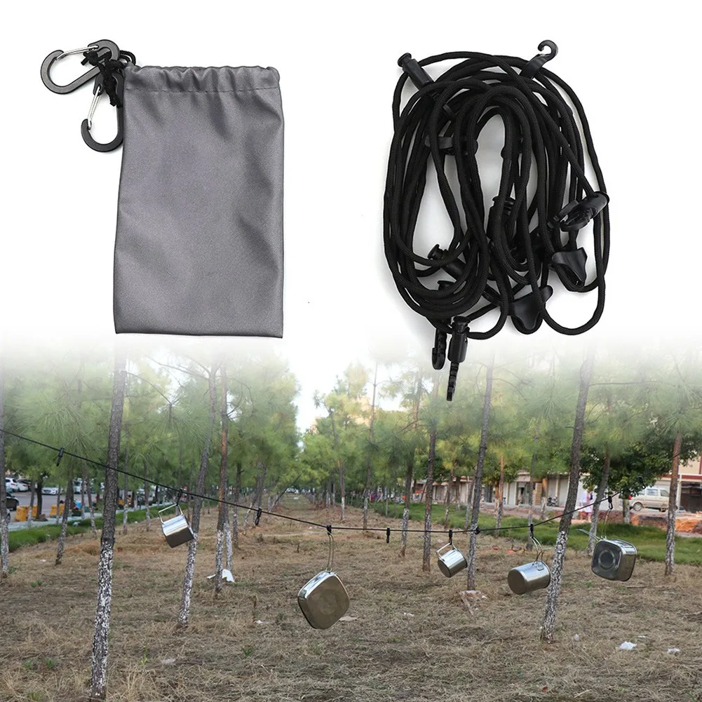 5M Adjustable Lanyard Multi-function Lanyard, Multi-purpose Camping Clothesline Non-slip Buckle, Carabiner Canopy Hanging Rope
5M Adjustable Lanyard Multi-function Lanyard, Multi-purpose Camping Clothesline Non-slip Buckle, Carabiner Canopy Hanging Rope