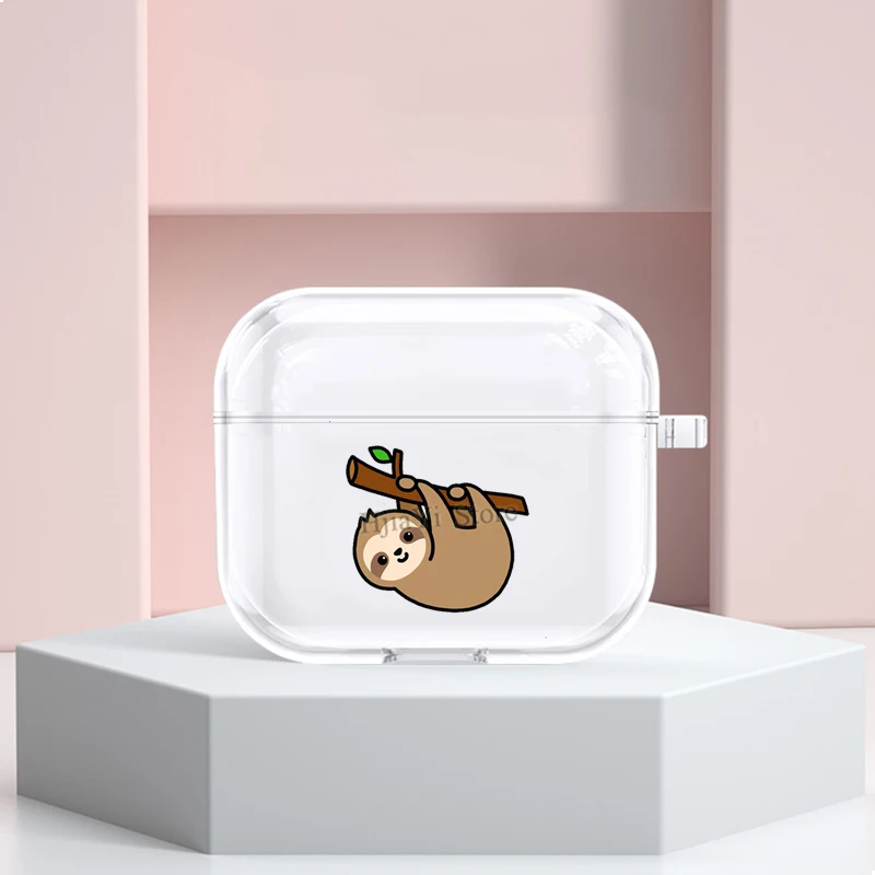Чехол Sloth для AirPods 3 2021, чехол для беспроводных Bluetooth наушников Apple Airpods 2 1 Pro, чехол
Чехол Sloth для AirPods 3 2021, чехол для беспроводных Bluetooth наушников Apple Airpods 2 1 Pro, чехол