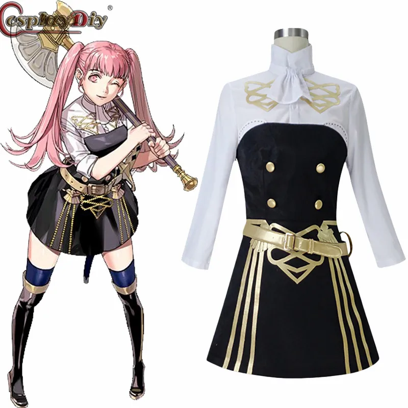 Cosplaydiy Fire Emblem Three Houses Hilda Cosplay Costume Adult Women Girl Skirt Suit Full Set For Halloween
Cosplaydiy Fire Emblem Three Houses Hilda Cosplay Costume Adult Women Girl Skirt Suit Full Set For Halloween