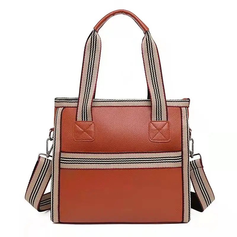 Retro soft leather ladies tote bag pu leather large capacity ladies one-shoulder messenger bag fashion personality handbag
Retro soft leather ladies tote bag pu leather large capacity ladies one-shoulder messenger bag fashion personality handbag