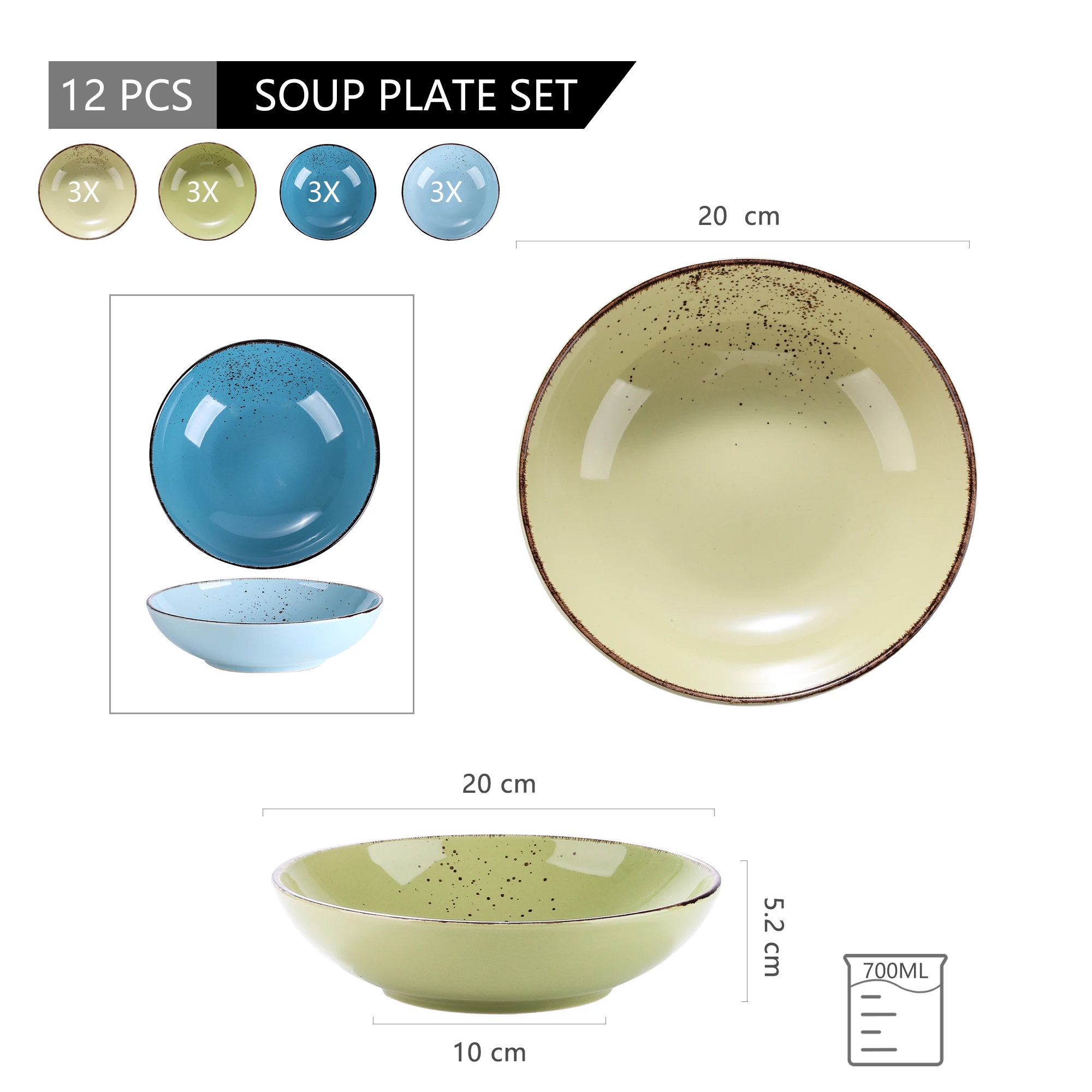 Vancasso Navia-HS 4/8/12 Stroneware
Vancasso Navia-HS 4/8/12 Stroneware