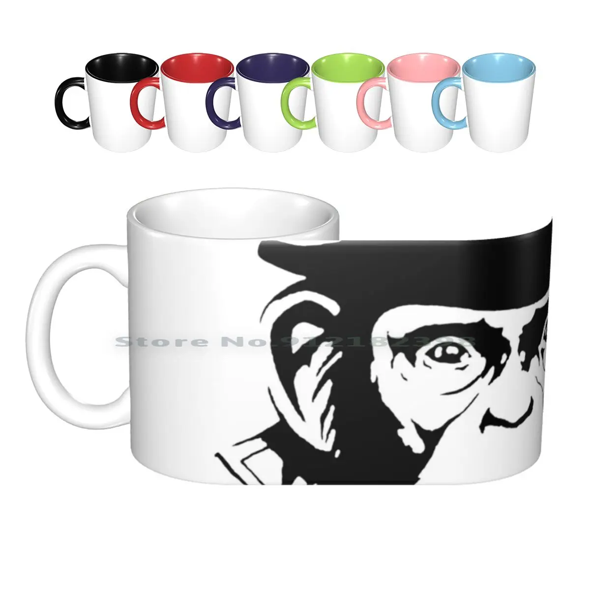 

Керамические кружки Link Chimp Face, кофейные чашки, Кружка для молока и чая, кружка Link Secret Chimp Chimpanzee Monkey Tv T V Show, классический креативный тренд