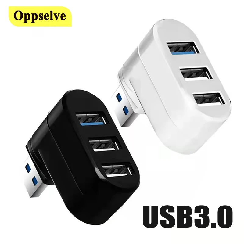 USB Hub 3.0 Adapters Rotate High Speed U Disk Reader Splitter 3 Port Multi USB 3.0 2.0 Hub Mini USB HUB for PC Laptop Computer
USB Hub 3.0 Adapters Rotate High Speed U Disk Reader Splitter 3 Port Multi USB 3.0 2.0 Hub Mini USB HUB for PC Laptop Computer