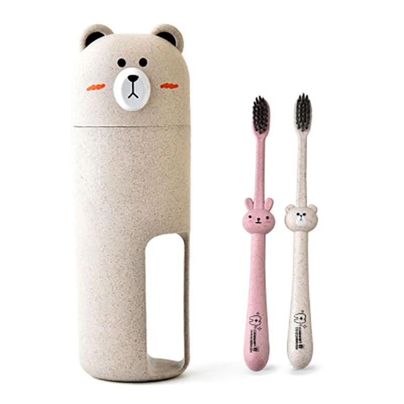 Portable Travel Kids Cartoon Cute Toothbrush Children Wheat Straw Toothbrush Toothbrush Cup Cleaner Set
Portable Travel Kids Cartoon Cute Toothbrush Children Wheat Straw Toothbrush Toothbrush Cup Cleaner Set