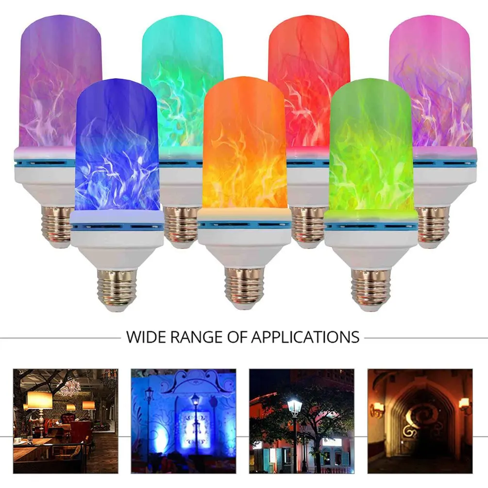 E26 LED Flame Bulb AC85-265V Flame Effect Light Bulb Creative Flickering Emulation Flame Lamp Home Lighting Christmas Light
E26 LED Flame Bulb AC85-265V Flame Effect Light Bulb Creative Flickering Emulation Flame Lamp Home Lighting Christmas Light