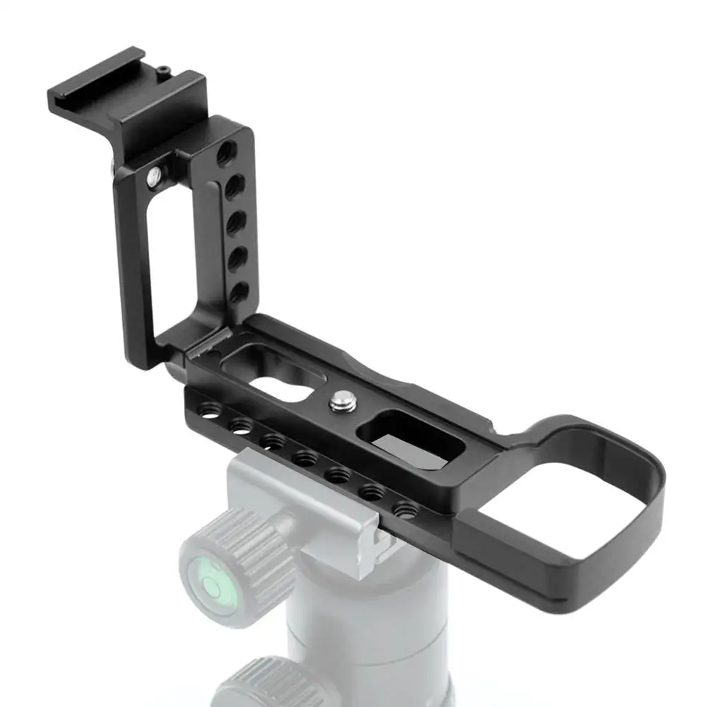 

BGNing Quick Release L Plate QR Vertical Bracket Holder Hand Grip with/no Hot Shoe for Sony A6400 Alpha ILCE-6400L 6400M Camera