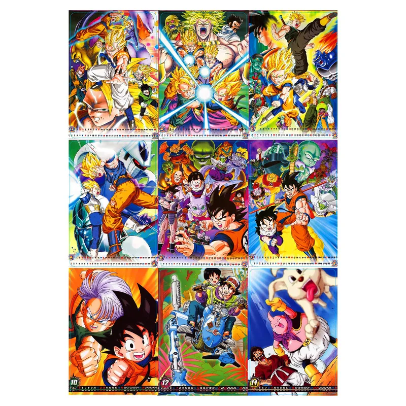 

9 шт./компл. Dragon Ball Z GT No.2 суперсайянские герои Боевая карточка ультра инстинкт Гоку Веджета игровая коллекция карт