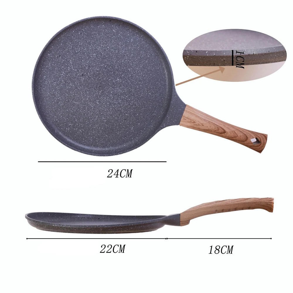 Nonstick Pancake Pan Omelette Egg Pot Pan Fry Pan for Gas Stove Induction Cooker Kitchen Skillet Crepe Pizza Cooking Pan 24cm
Nonstick Pancake Pan Omelette Egg Pot Pan Fry Pan for Gas Stove Induction Cooker Kitchen Skillet Crepe Pizza Cooking Pan 24cm