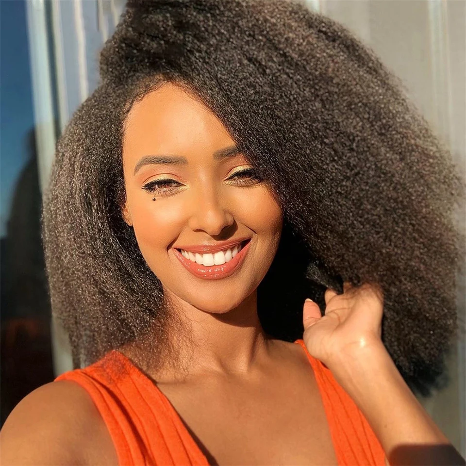 Kinky Straight Human Hair Lace Front Wigs Peruvian Yaki Straight 13x4 Closure 4x4 Lace Frontal Pre Plucked with Baby Hair Wig
Kinky Straight Human Hair Lace Front Wigs Peruvian Yaki Straight 13x4 Closure 4x4 Lace Frontal Pre Plucked with Baby Hair Wig