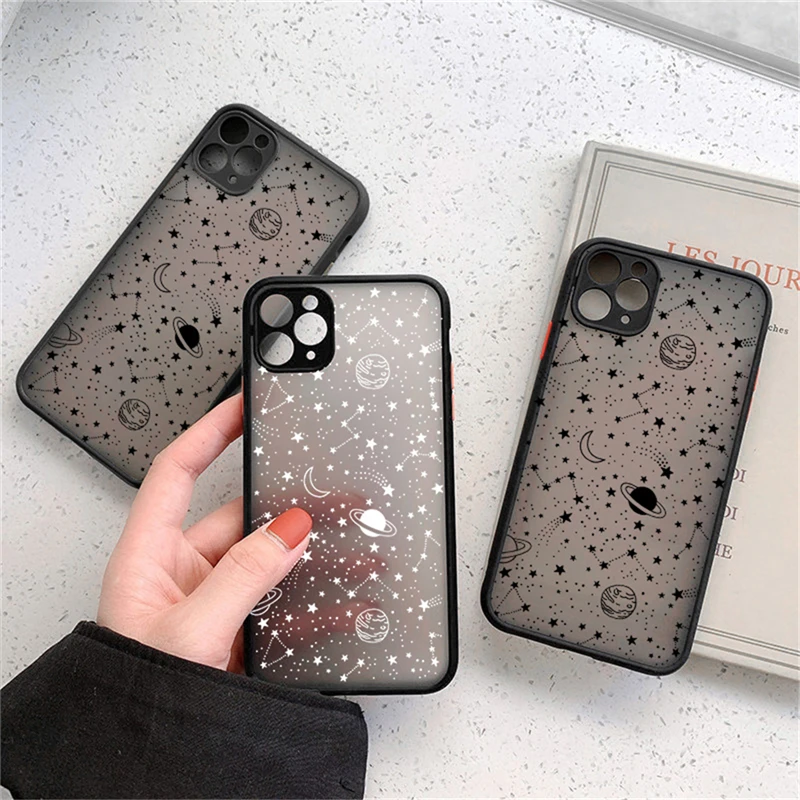Starry Sky Matte Phone Case For iPhone 12 Pro Max 11 Pro Max 7 8 Plus XS Max XR 12 Mini X SE 2020 Art Planet Transparent Cover
Starry Sky Matte Phone Case For iPhone 12 Pro Max 11 Pro Max 7 8 Plus XS Max XR 12 Mini X SE 2020 Art Planet Transparent Cover