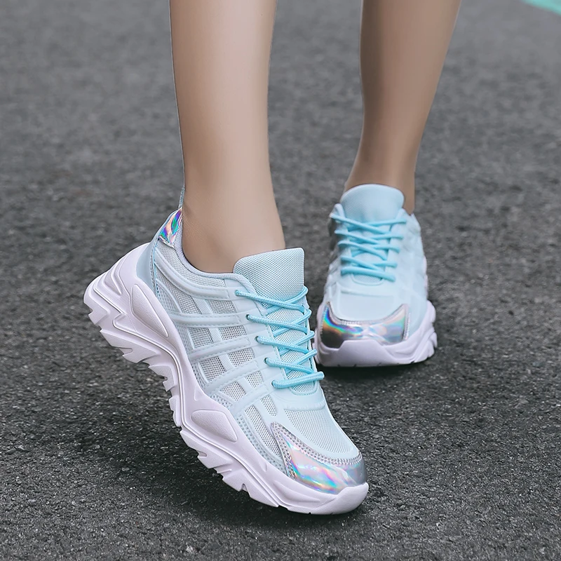 Woman Platform Casual Shoes Thick Bottom Chunky Sneakers Womens Breathable Flats Height Increasing Woman Trainers Tenis Feminino
Woman Platform Casual Shoes Thick Bottom Chunky Sneakers Womens Breathable Flats Height Increasing Woman Trainers Tenis Feminino