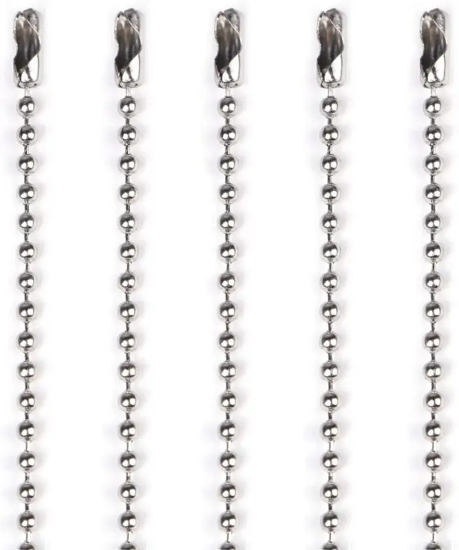 20 Pieces Beaded Ball Bulk Ball Bead Chains For DIY Necklaces Jewelry Making Accessories
20 Pieces Beaded Ball Bulk Ball Bead Chains For DIY Necklaces Jewelry Making Accessories