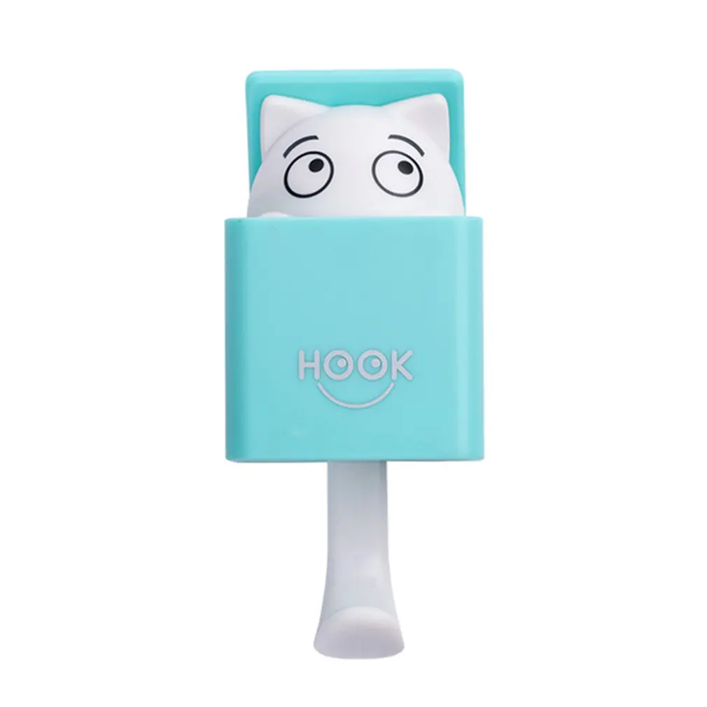 Cute Cat Wall Hanging Hook For Clothes Hat Scarf Key Cute Animals Hanger Rack Wall Decoration Free Punching 
Cute Cat Wall Hanging Hook For Clothes Hat Scarf Key Cute Animals Hanger Rack Wall Decoration Free Punching