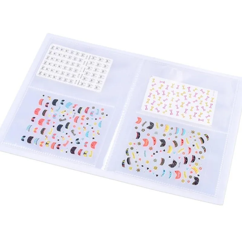Nail Tools 3D Watermark Sticker Storage Book Nail Sticker Art Painting Decal Tool Pack Storage Nail Album Card U9J5
Nail Tools 3D Watermark Sticker Storage Book Nail Sticker Art Painting Decal Tool Pack Storage Nail Album Card U9J5