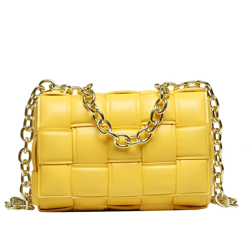 Luxury Weave Crossbody Bags for Women 2021 Fashion Quality Pu Leather Chain Woven Shoulder Bag Female Designer Handbag and Purse
Luxury Weave Crossbody Bags for Women 2021 Fashion Quality Pu Leather Chain Woven Shoulder Bag Female Designer Handbag and Purse