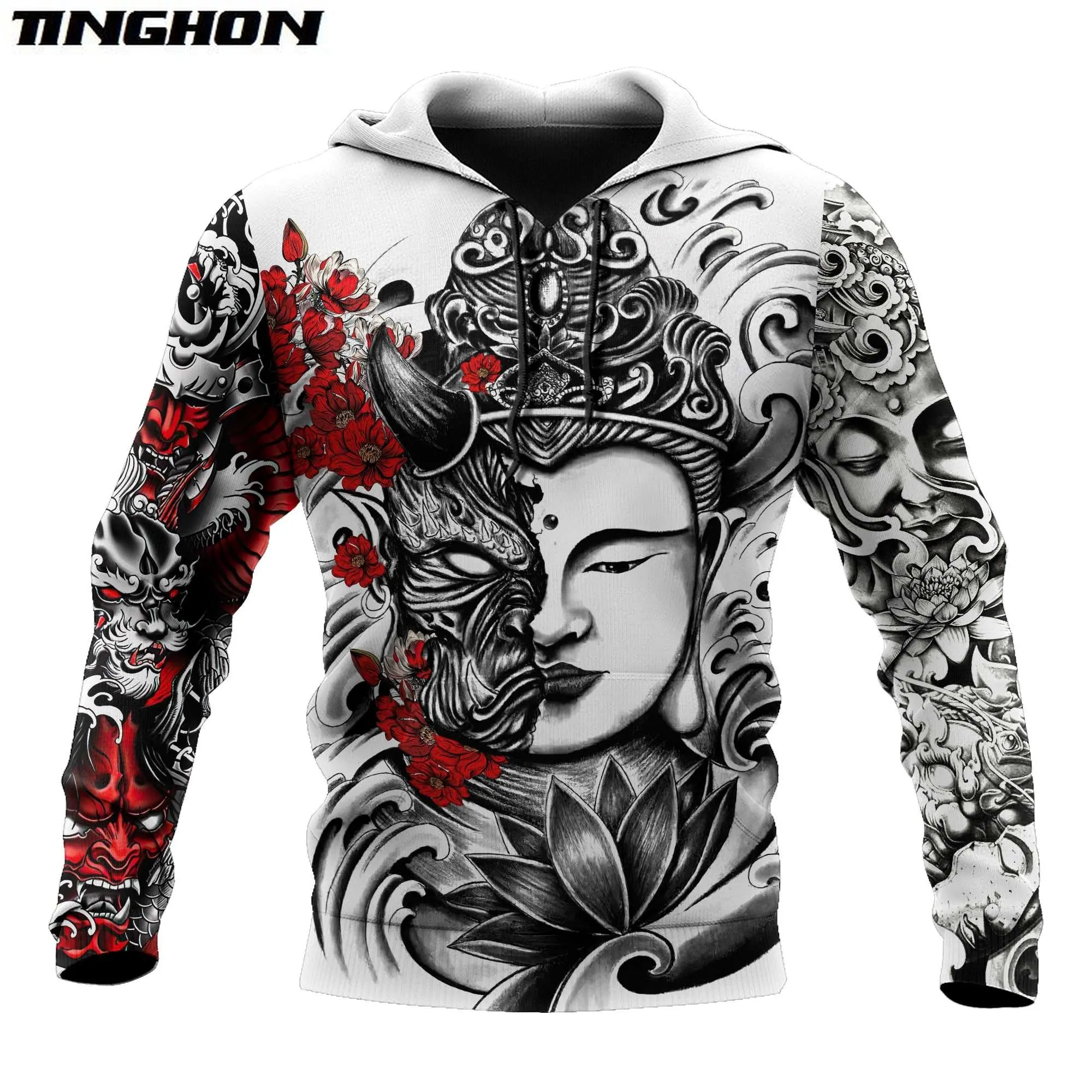 Brand clothing Samurai Tattoo 3D Printed Autumn Men Hoodies Unisex Casual Pullover Zip Hoodie Streetwear sudadera hombre WS61
Brand clothing Samurai Tattoo 3D Printed Autumn Men Hoodies Unisex Casual Pullover Zip Hoodie Streetwear sudadera hombre WS61