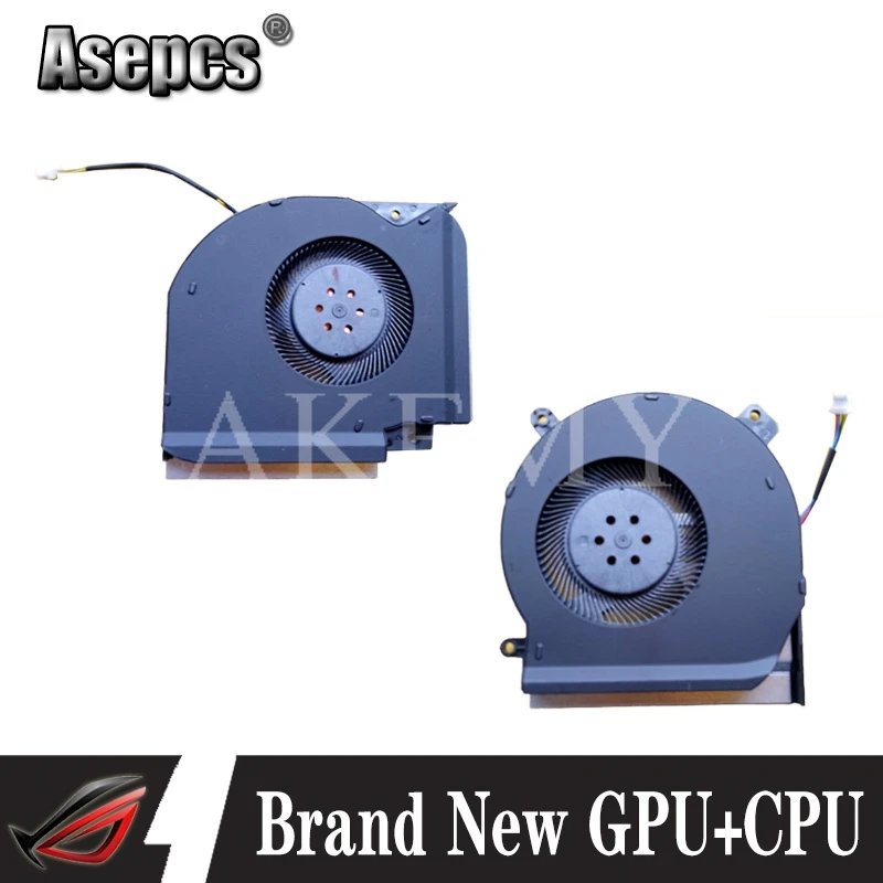 New ORG Laptop CPU/GPU Cooling Fan For Asus ROG Strix SCAR II GL504 GL504G GL504GS GL504GM S5C S5CS S5CM S5CM8750 FK7T FK7U 12V |