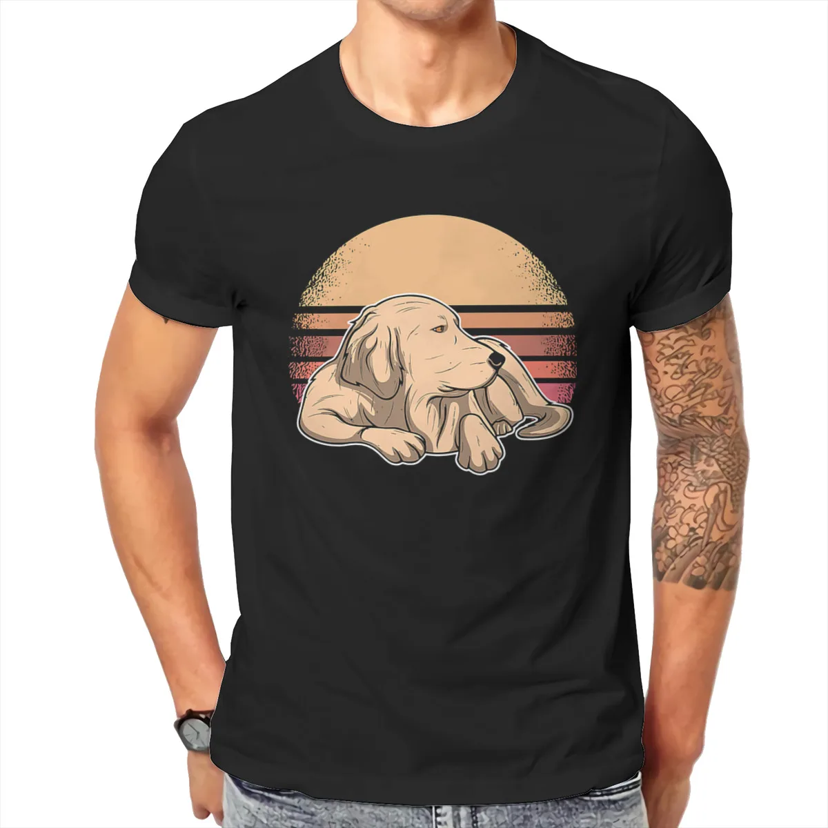 20210 Summer Handsome Dog Print Short-sleeved Cotton Harajuku Oversized Men's Shirt Top Graphic T-shirt Handsome Clothing 
20210 Summer Handsome Dog Print Short-sleeved Cotton Harajuku Oversized Men's Shirt Top Graphic T-shirt Handsome Clothing