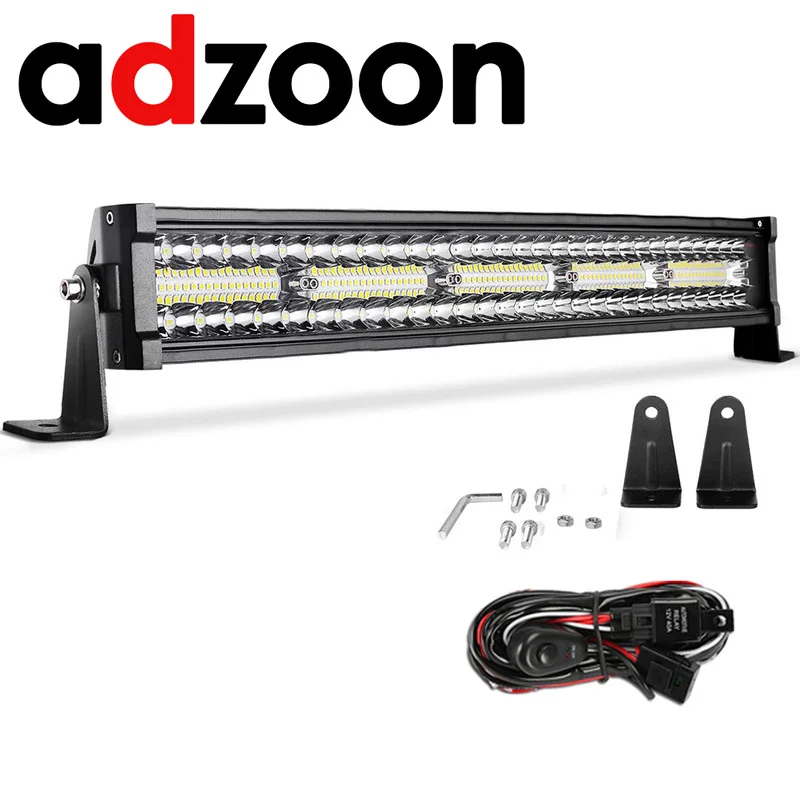 Светодиодная световая балка ADZOON IP67, 22 дюйма, 480 Вт, комбинированный лучевой автомобильный светильник для лодки, автомобиля, трактора, грузов...
Светодиодная световая балка ADZOON IP67, 22 дюйма, 480 Вт, комбинированный лучевой автомобильный светильник для лодки, автомобиля, трактора, грузов...