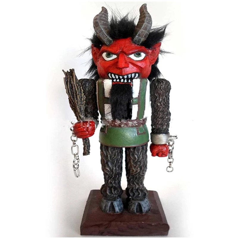 Krampus Nutcracker Crafts Traditional Holiday Decorations Doll Toys Suitable for Office, Living Room, Bedroom Home Decoration
Krampus Nutcracker Crafts Traditional Holiday Decorations Doll Toys Suitable for Office, Living Room, Bedroom Home Decoration