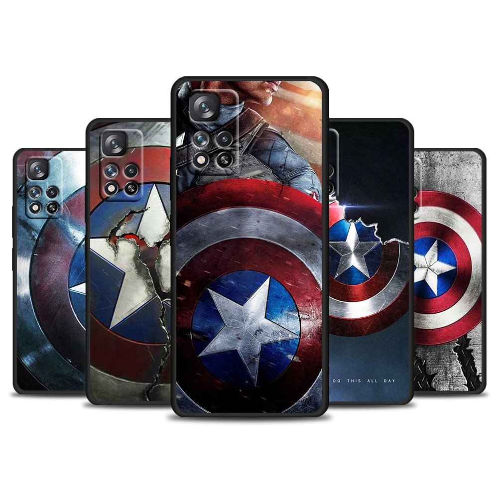 Avengers Shield Marvel For Redmi 10 9 9C 9A 8 8A 7 7A 6 6A 5 5A 4X 4G 5G Prime Pro Plus Silicone Soft Black Phone Case
Avengers Shield Marvel For Redmi 10 9 9C 9A 8 8A 7 7A 6 6A 5 5A 4X 4G 5G Prime Pro Plus Silicone Soft Black Phone Case