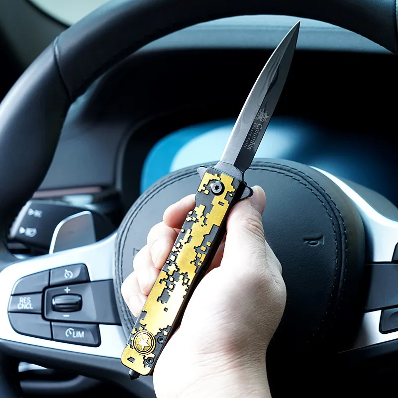 Outdoor High Hardness Portable Pocket Knife Portable Folding Knife Fruit Knife Survival Tool Tactical Knife Knives Folding
Outdoor High Hardness Portable Pocket Knife Portable Folding Knife Fruit Knife Survival Tool Tactical Knife Knives Folding