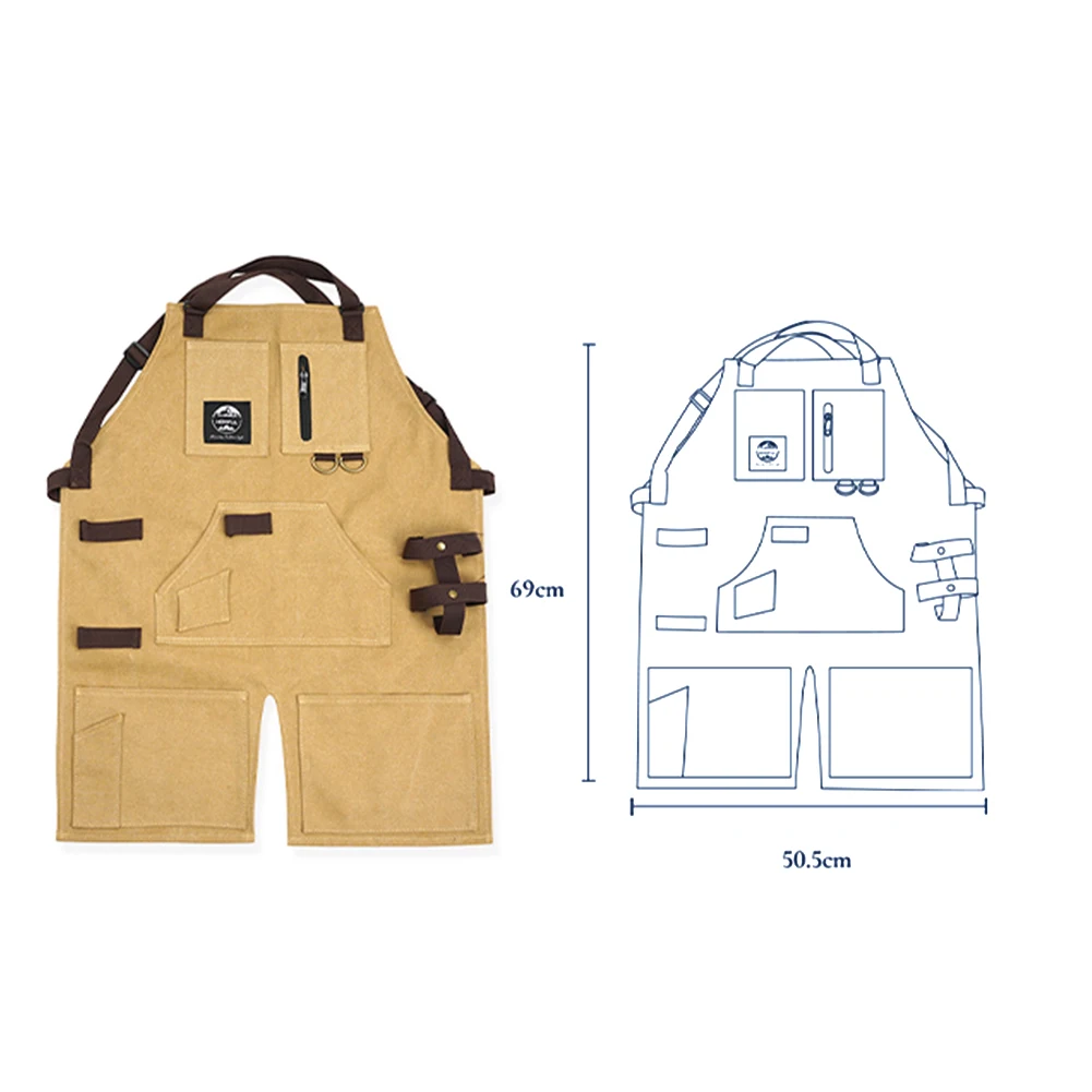 Outdoor Kitchen Apron Cotton Chef Work Apron for Men Women with Tools Pocket Adjustable Straps Multi-pocket Design Fast Delivery
Outdoor Kitchen Apron Cotton Chef Work Apron for Men Women with Tools Pocket Adjustable Straps Multi-pocket Design Fast Delivery