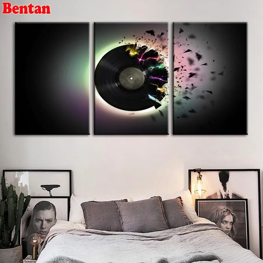 5D DIY Diamonds Embroidery Modern Music DJ Cross Stitch full square round diamond painting Handicraft home Decoration 3 pcs
5D DIY Diamonds Embroidery Modern Music DJ Cross Stitch full square round diamond painting Handicraft home Decoration 3 pcs