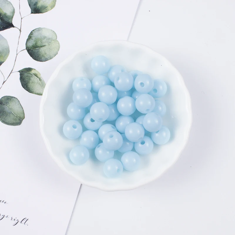 50/100Pcs 6mm 8mm 10mm Acrylic Beads Round Pearl Spacer Loose Beads Diy Jewelry Making Necklace Bracelet Crafts Accessories
50/100Pcs 6mm 8mm 10mm Acrylic Beads Round Pearl Spacer Loose Beads Diy Jewelry Making Necklace Bracelet Crafts Accessories