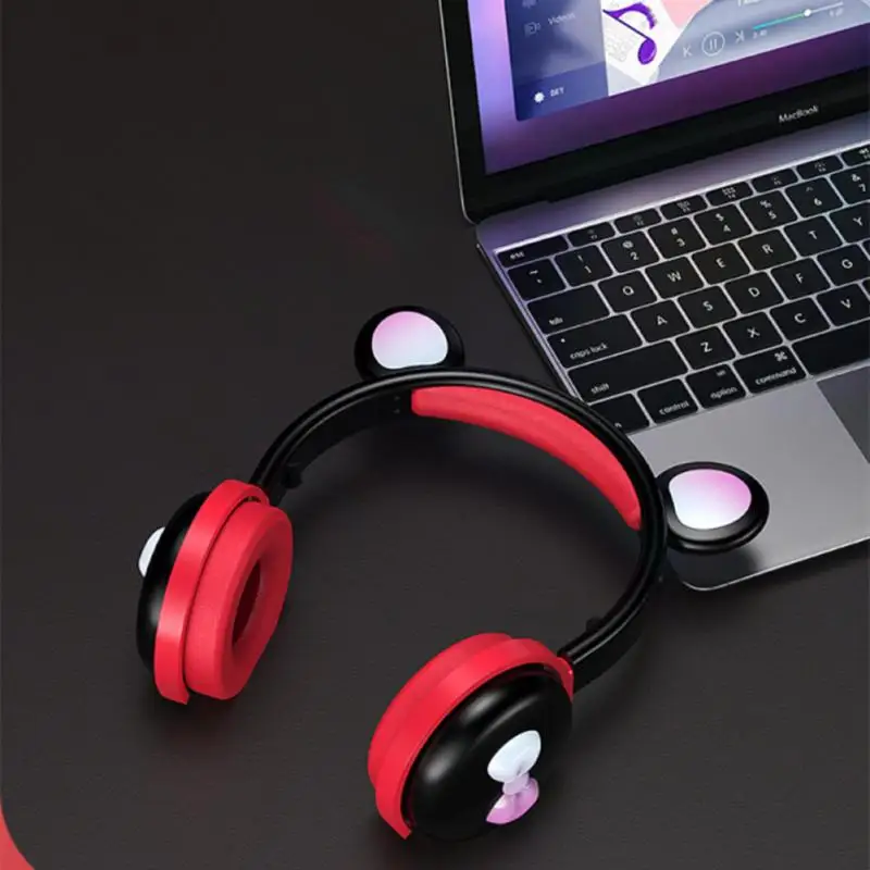 Universal Luminous Wireless Headphones Cat Ears Trendy Cute Music Stereo Headsets With Microphone Noise Cancelling For PC Phone
Universal Luminous Wireless Headphones Cat Ears Trendy Cute Music Stereo Headsets With Microphone Noise Cancelling For PC Phone