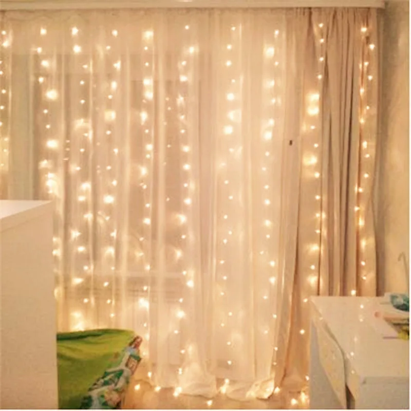 4*3M LED Icicle String Lights Outdoor 8 Modes Fairy Curtain Light for Window Birthday Party Patio Garden Garland Holiday Decor
4*3M LED Icicle String Lights Outdoor 8 Modes Fairy Curtain Light for Window Birthday Party Patio Garden Garland Holiday Decor