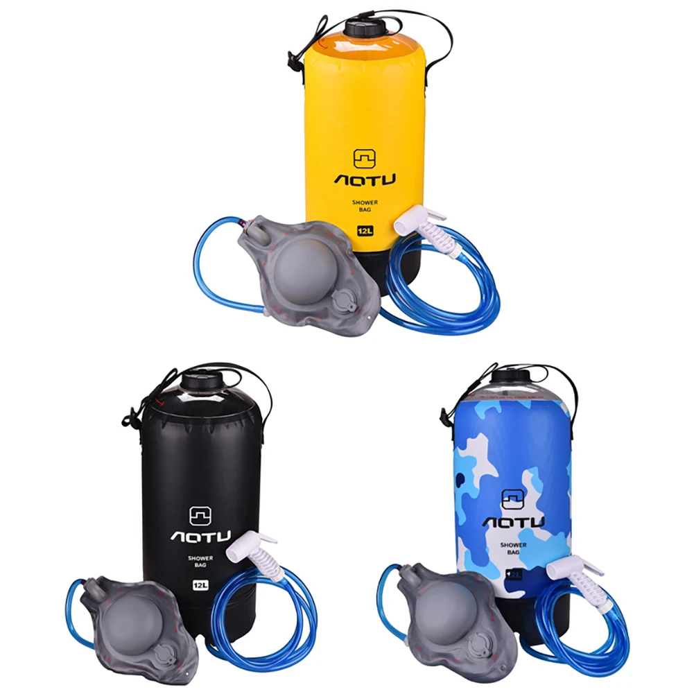 12L Outdoor Inflatable Pressure Shower Water Bag Lightweight Bathing Travel Water Storage Portable Camping Shower Bag Water Bag
12L Outdoor Inflatable Pressure Shower Water Bag Lightweight Bathing Travel Water Storage Portable Camping Shower Bag Water Bag