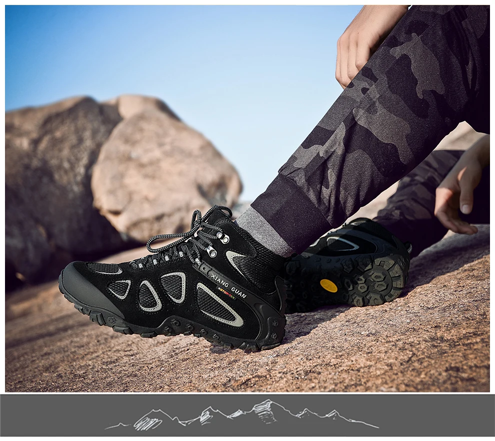 Men Hiking Shoes Anti-Slip Outdoor Sport Shoes Walking Trekking Climbing Sneakers Zapatillas Comfortable Boots hunting shoes 
Men Hiking Shoes Anti-Slip Outdoor Sport Shoes Walking Trekking Climbing Sneakers Zapatillas Comfortable Boots hunting shoes