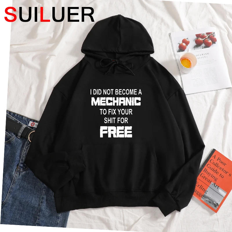 Funny Mechanic Hoodies, I Didn'T Become A Mechanic To Fix Your for Free Ship Sweatshirts Fashion Solid Color Women Men Pullovers
Funny Mechanic Hoodies, I Didn'T Become A Mechanic To Fix Your for Free Ship Sweatshirts Fashion Solid Color Women Men Pullovers