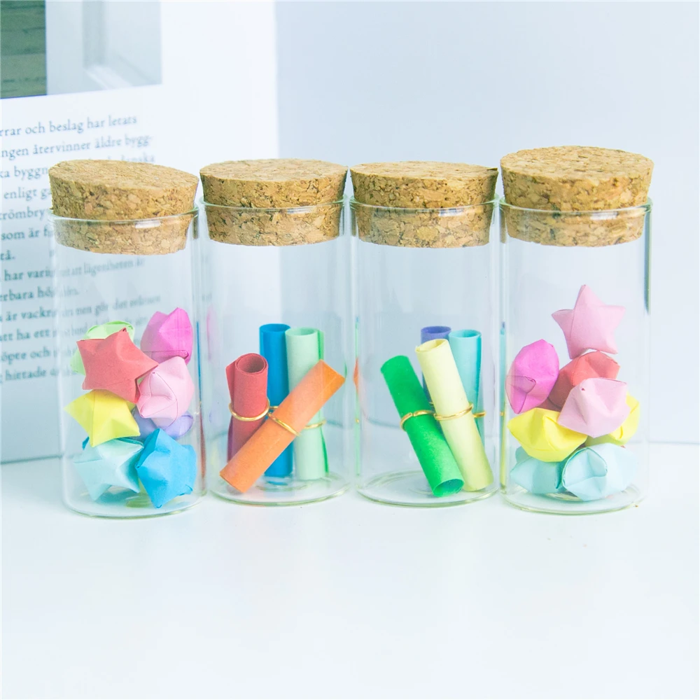 30*60mm 25ml Glass Vials Jars Test Tube With Cork Stopper Empty Glass Transparent Clear Bottles 50pcs/lot
30*60mm 25ml Glass Vials Jars Test Tube With Cork Stopper Empty Glass Transparent Clear Bottles 50pcs/lot
