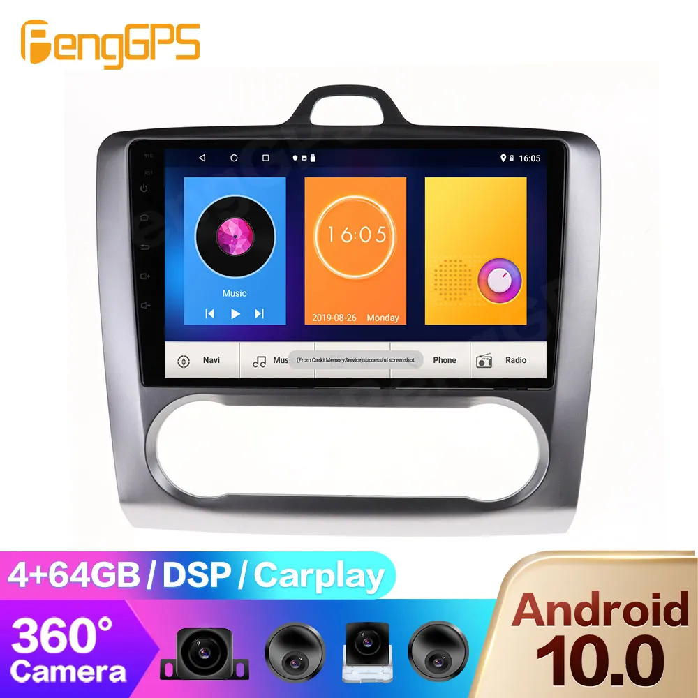 2 Din dvd-плеер для Ford Focus 2004-2011 Android радио мультимедиа GPS навигация Carplay DSP сенсорный экран головное устройство 360 камера
2 Din dvd-плеер для Ford Focus 2004-2011 Android радио мультимедиа GPS навигация Carplay DSP сенсорный экран головное устройство 360 камера