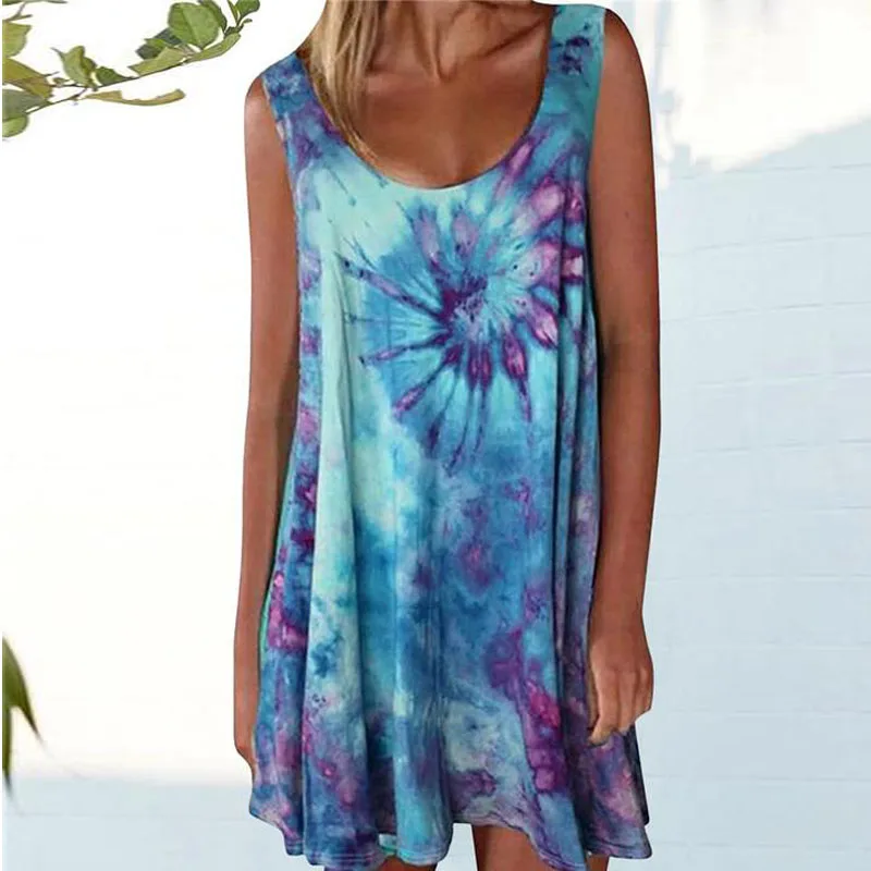 New Women's Summer Sleeveless Tank Plus Size Printed Comfortable Loose Versatile Dress
New Women's Summer Sleeveless Tank Plus Size Printed Comfortable Loose Versatile Dress