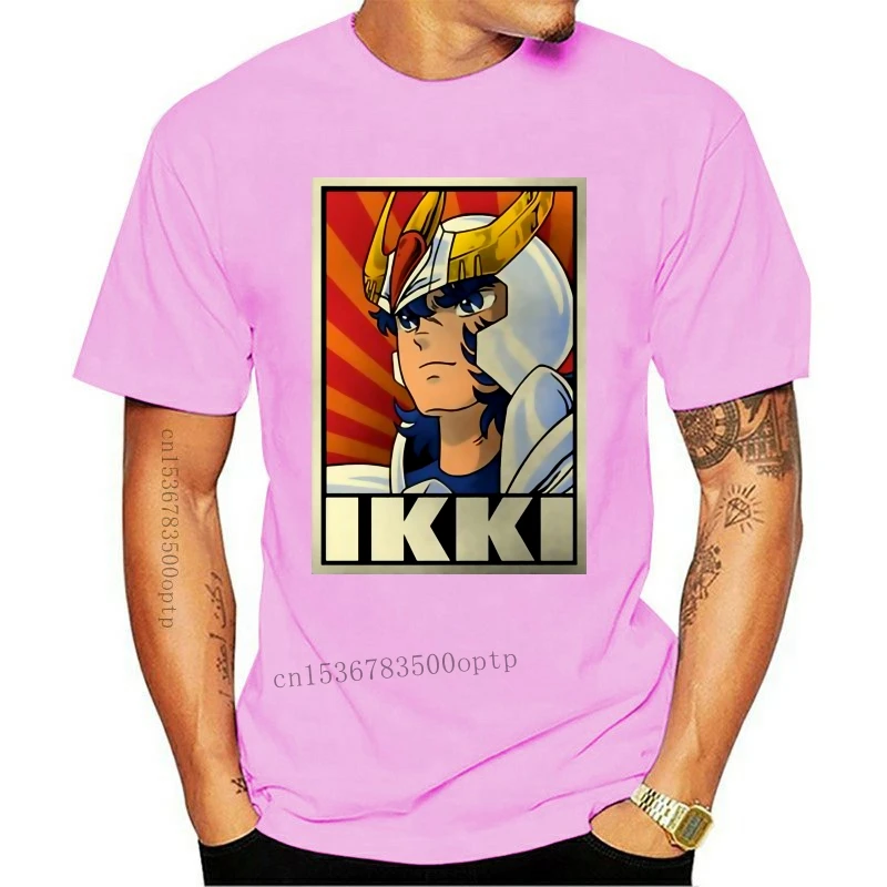 Новая футболка с японским аниме Saint Seiya, мужская одежда с принтом IKKI и коротким рукавом, 100% хлопок, с круглым вырезом, Мужская одежда, футболки
Новая футболка с японским аниме Saint Seiya, мужская одежда с принтом IKKI и коротким рукавом, 100% хлопок, с круглым вырезом, Мужская одежда, футболки