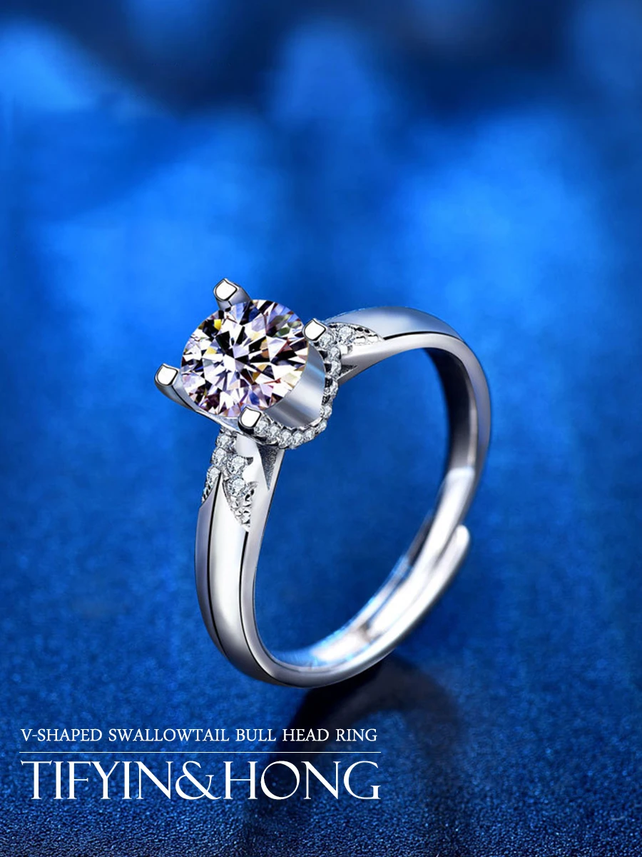 2021 Trend Luxury Brand Jewelry Knuckle Moissanite Ring Couple Unisex Unisex 925 Sterling Silver Ring
2021 Trend Luxury Brand Jewelry Knuckle Moissanite Ring Couple Unisex Unisex 925 Sterling Silver Ring