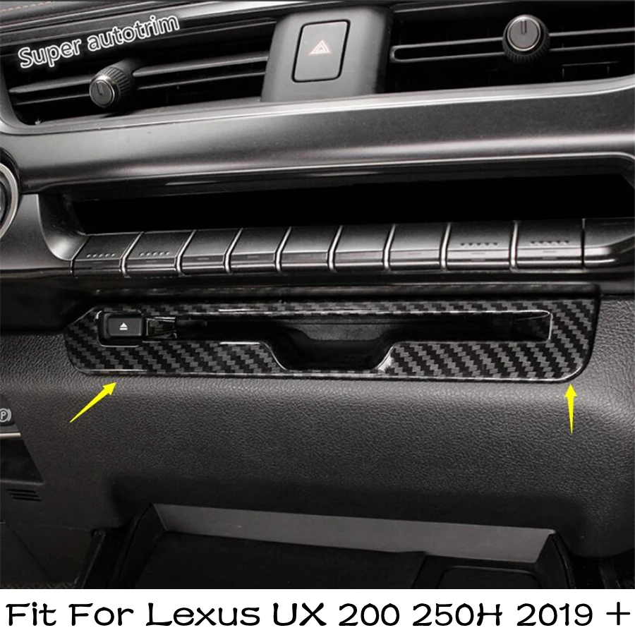 Central Control Switch Parking CD Cover Trim 1PCS For Lexus UX 200 250H 2019 - 2022 Carbon Fiber / Matte Interior Accessories
Central Control Switch Parking CD Cover Trim 1PCS For Lexus UX 200 250H 2019 - 2022 Carbon Fiber / Matte Interior Accessories