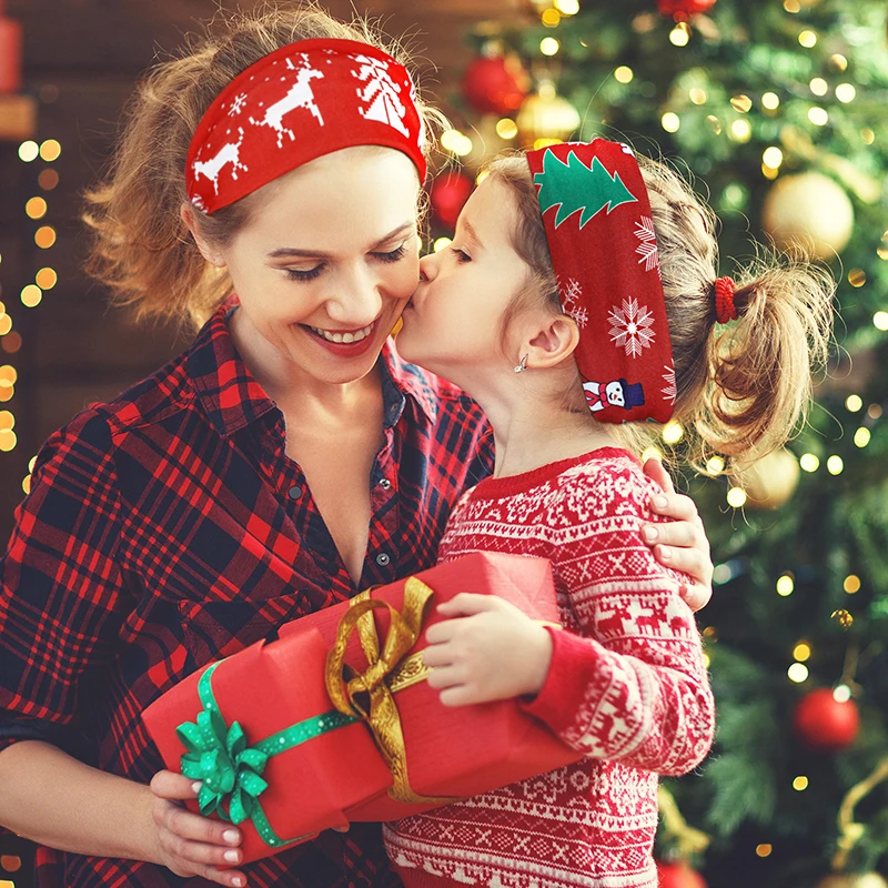 Christmas Print Headband Women Elastic Hair Bands Headwear Running Fitness Yoga Headwear Rubber Band Headdress Hair Accessories
Christmas Print Headband Women Elastic Hair Bands Headwear Running Fitness Yoga Headwear Rubber Band Headdress Hair Accessories