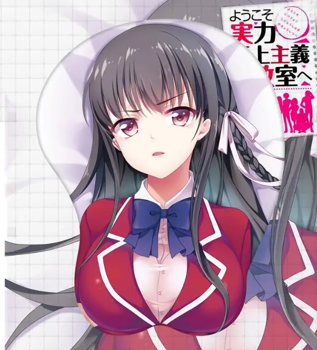 Классная Элитная фигурка Horikita Suzune 3d аниме мягкая гелевая игровая коврик для мыши