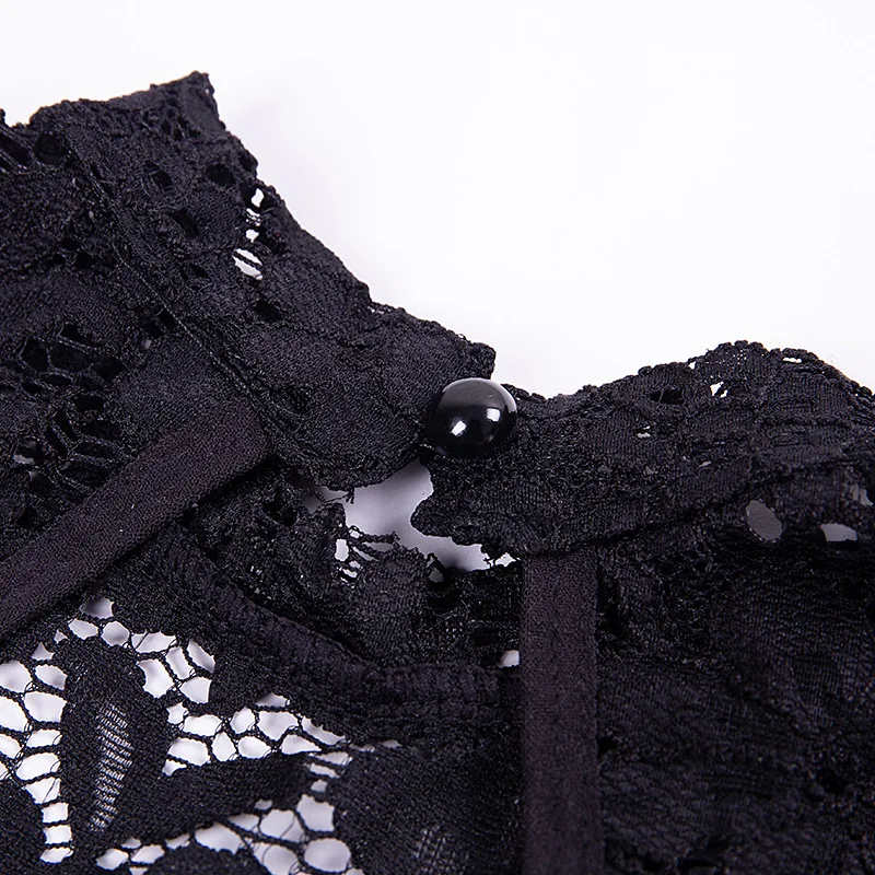 See Through Sexy Lace Bodysuits Women Flare Sleeve Lace Floral Pattern Punk Jumpsuits Fashion Girls Female Rompers
See Through Sexy Lace Bodysuits Women Flare Sleeve Lace Floral Pattern Punk Jumpsuits Fashion Girls Female Rompers