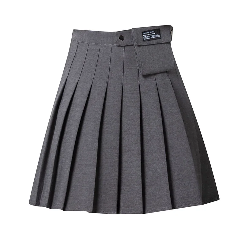 New Summer Skirt Harajuku Sweet Plaid Female Skirts Leather Buckle High Waist Dance Women Skirt Kawaii Black Pleated Skirt Women
New Summer Skirt Harajuku Sweet Plaid Female Skirts Leather Buckle High Waist Dance Women Skirt Kawaii Black Pleated Skirt Women